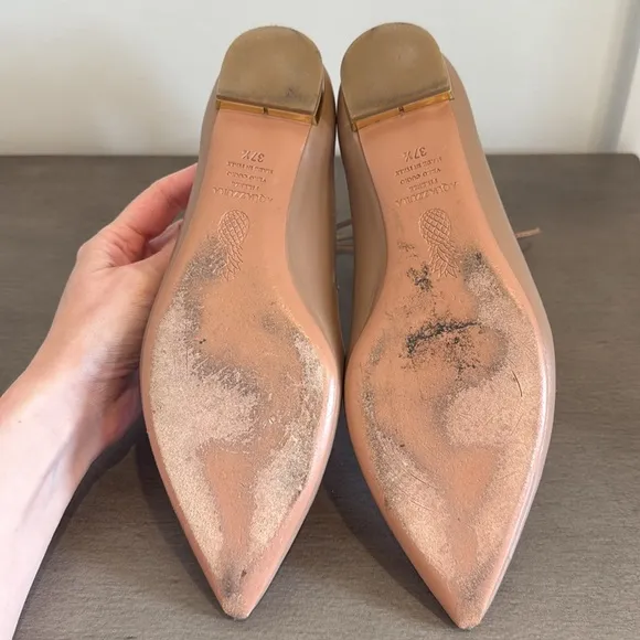 Aquazzura | Christy Lace-Up Flats