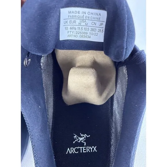 Arc'Teryx Aerios GTX Hiking Athletic Shoes Gore-Tex WP Sapphire US Men's 10.5