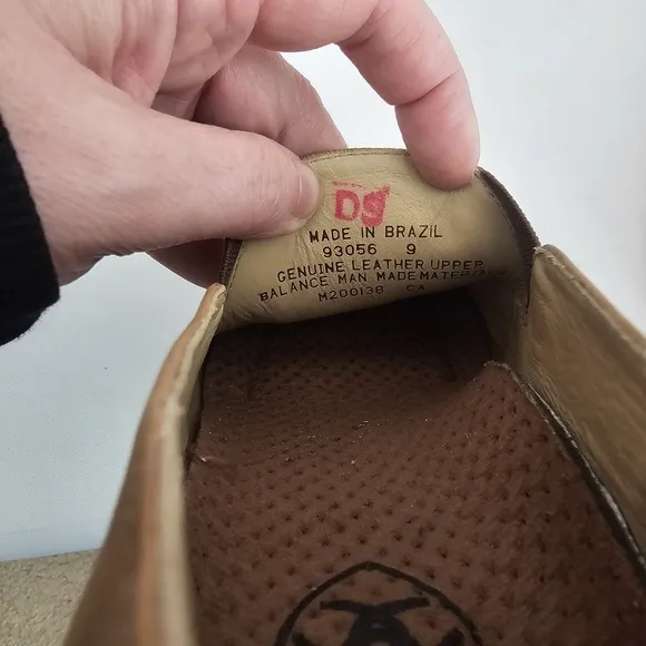 Ariat Cruiser Light Brown Slip On Shoes Nubuck Leather
