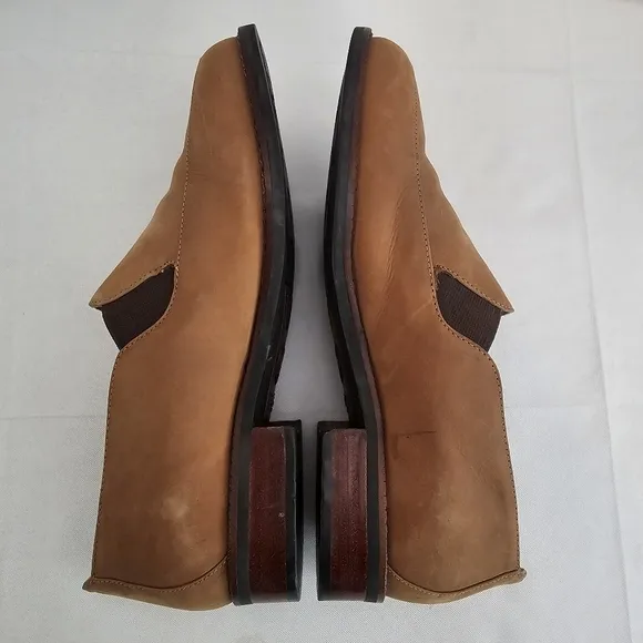 Ariat Cruiser Light Brown Slip On Shoes Nubuck Leather