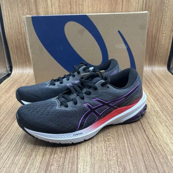 ASICS GT-1000 II BLACK ORCHID 1012B197-003 WOMEN SHOES SIZE 7 SNEAKERS NEW