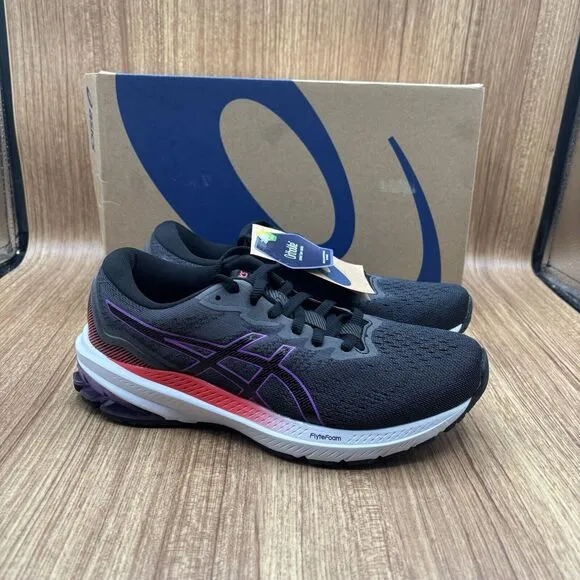 ASICS GT-1000 II BLACK ORCHID 1012B197-003 WOMEN SHOES SIZE 7 SNEAKERS NEW