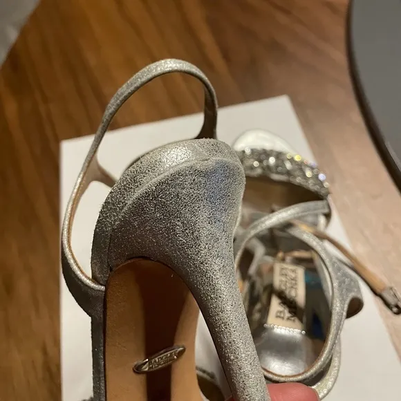 Badgley Mischka Hailey Embellished Strappy Sandals