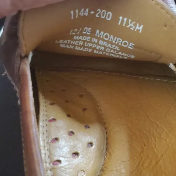 Bass Flex Mens Vintage Monroe Dress or Penny Loafer Casual Shoe