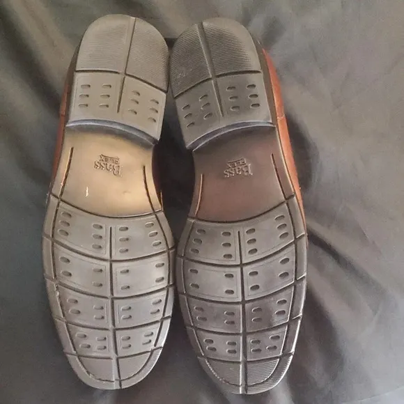 Bass Flex Mens Vintage Monroe Dress or Penny Loafer Casual Shoe