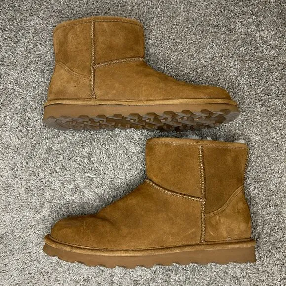 BEARPAW Women's Alyssa Ankle Boot Hickory Size 11