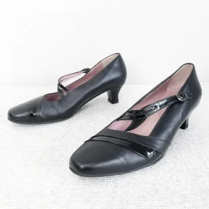 BeautiFeel Julie Mary Jane Pumps EU 39 Black Leather