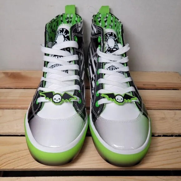 Beetlejuice Hi-Top Shoes by Ground Up - Women 8.5 NWOT