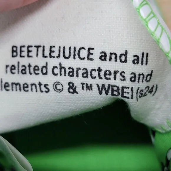 Beetlejuice Hi-Top Shoes by Ground Up - Women 8.5 NWOT
