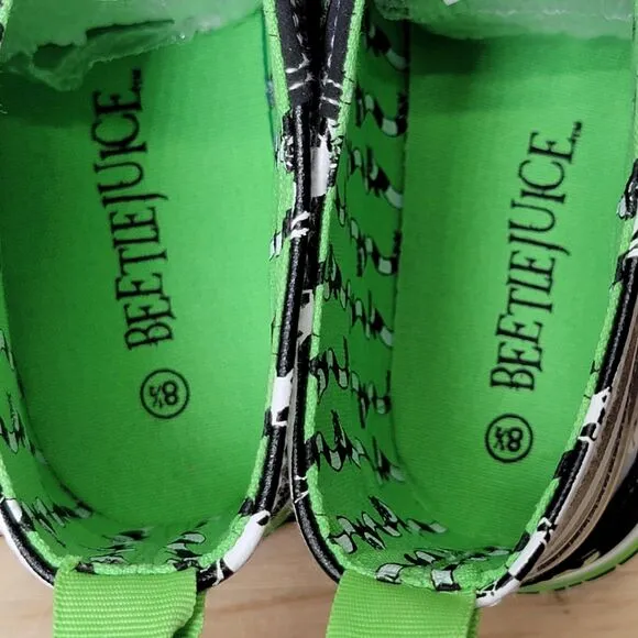 Beetlejuice Hi-Top Shoes by Ground Up - Women 8.5 NWOT