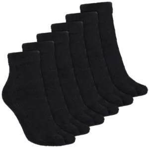 Bencailor 3 Pairs Flip Flop Socks for Women Toe Socks Winter Tabi Socks(Black)