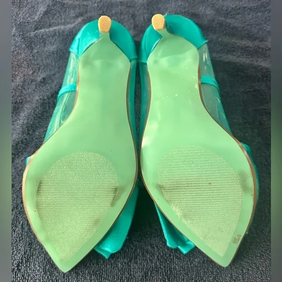 Betsey Johnson Light Blue Heels Size 8.5