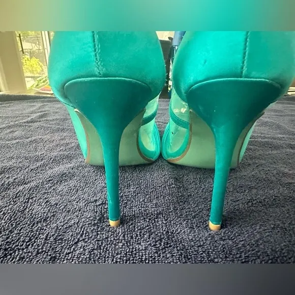 Betsey Johnson Light Blue Heels Size 8.5