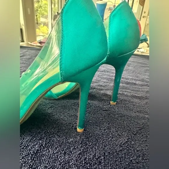 Betsey Johnson Light Blue Heels Size 8.5