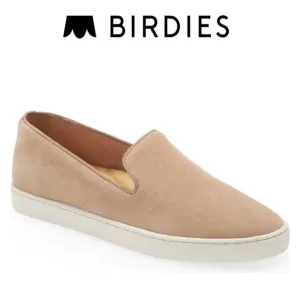 Birdies Shoes Birdies Swift Slip On Sneakers Beige Suede 5.5 NWOB Comfort Shoes
