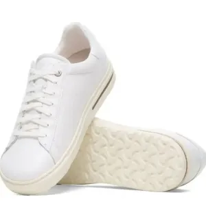 Birkenstock Shoes Bend Low Casual Sneaker White Leather- Size 12 (45) Men’s