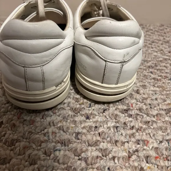 Birkenstock Shoes Bend Low Casual Sneaker White Leather- Size 12 (45) Men’s