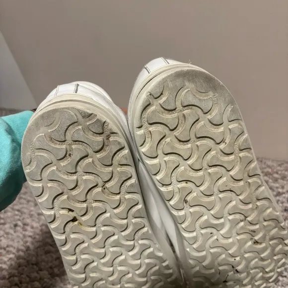 Birkenstock Shoes Bend Low Casual Sneaker White Leather- Size 12 (45) Men’s