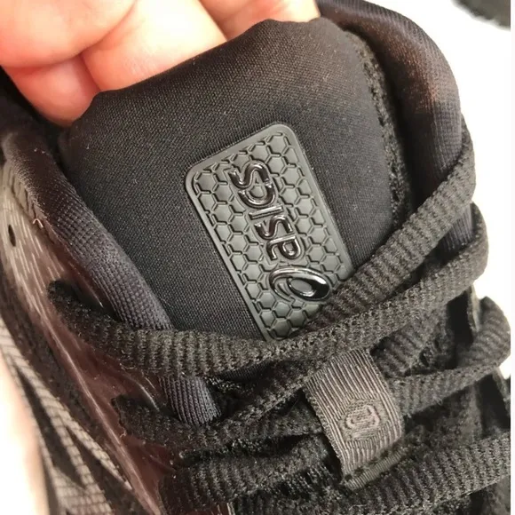 Black Asics Running Sneakers Size 14