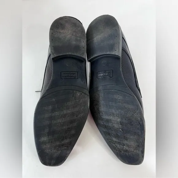 Black Leather Men's Dress Shoes