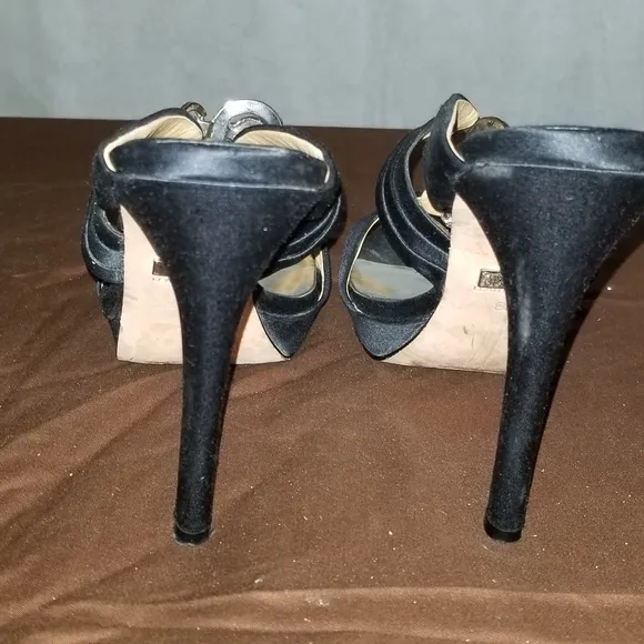 Black Satin Badgley Mischka