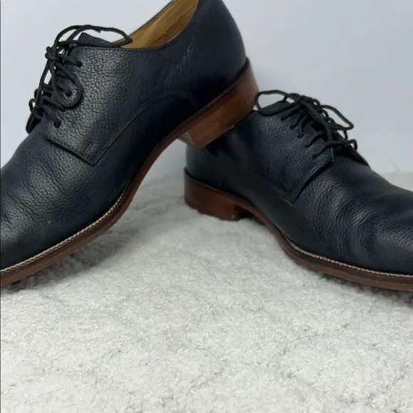 Black Leather Men's Dress Shoes