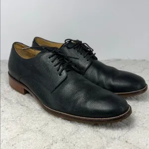 Black Leather Men's Dress Shoes