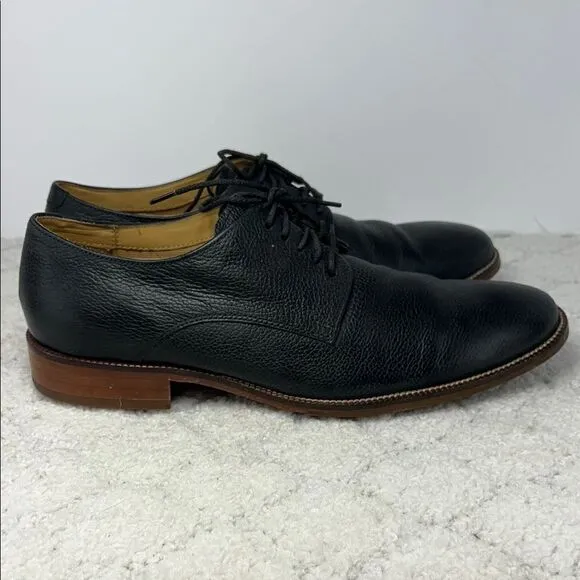 Black Leather Men's Dress Shoes