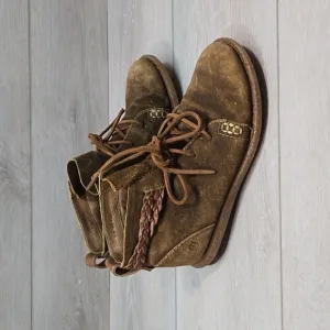 Born Women Leather Ankle Boots shoes sz 8