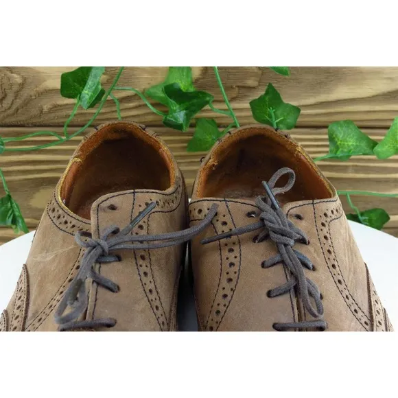 Bostonian Elements‎ Shoes Sz 9 M Brown Wingtip Oxford Leather Men