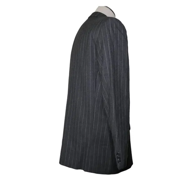 Boyd's Philadelphia 1818 Collection 42R Virgin Wool 3 Button Pinstripe Blazer