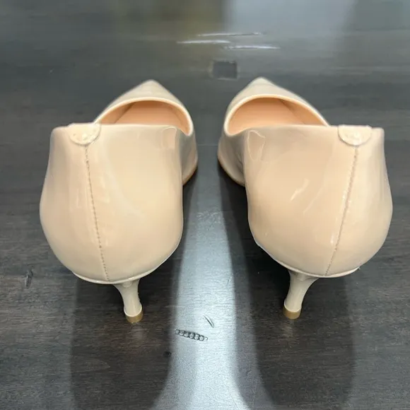 BRAWN’S Elegant Cream/Nude Patent Leather Heels size EU 37/US 6.5-7