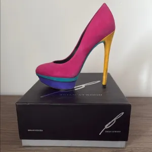 Brian Atwood Color Block Pumps Size 6.5