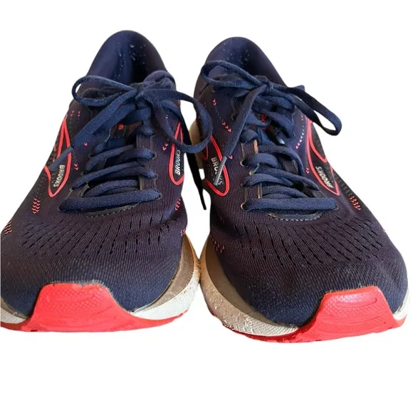 Brooks Glycerin GTS 19 Running Shoes US 11 Navy Blue / Red