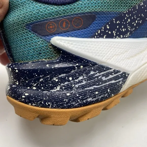 Brooks Shoes Men Size 11 Catamount 2 Blue Athletic Trail Running 3950