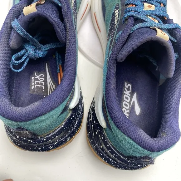 Brooks Shoes Men Size 11 Catamount 2 Blue Athletic Trail Running 3950