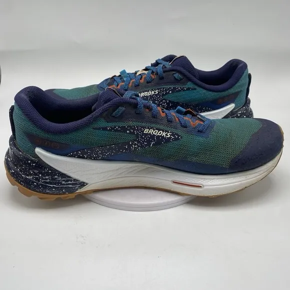 Brooks Shoes Men Size 11 Catamount 2 Blue Athletic Trail Running 3950