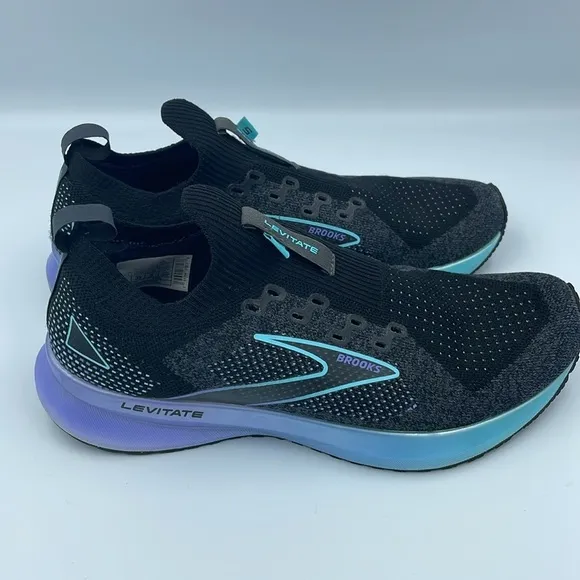 Brooks Women Levitate StealthFit 5 Running Shoe SZ 8
