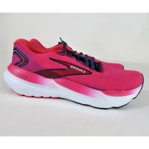 Brooks Women Size 7 Glycerin 21 Shoes Sneaker Raspberry Estate Blue 1204081B630