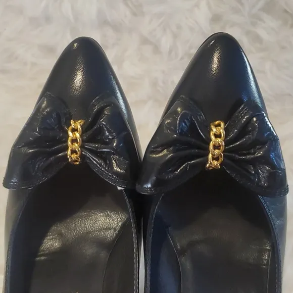 Bruno Magli vintage bow heels