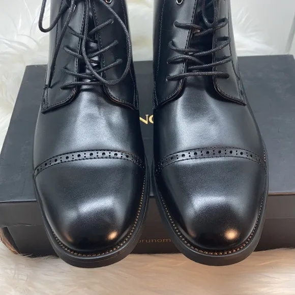 Bruno Marc Men's Leather Oxford Dress Shoes Size 13