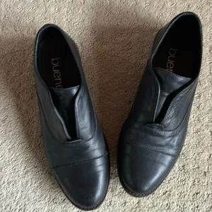 Bueno leather women shoes