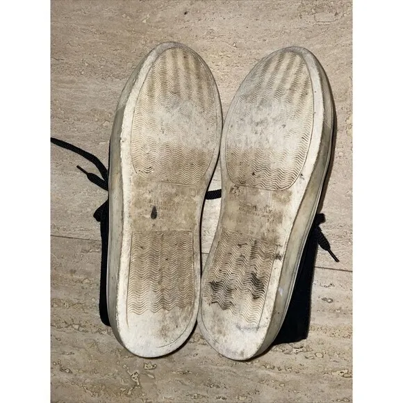 Burberry Black‎ Suede Laced Up Shoes Size 43 US 10 Men