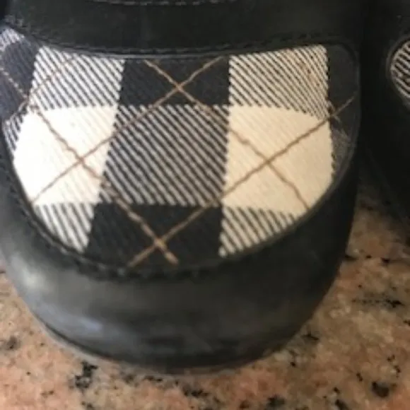 Burberry Nova Check Kitten Heel Pumps