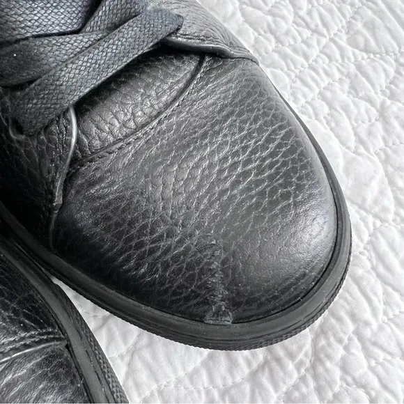 Buscemi Shoes Men 6 39 leather black sneaker padlock