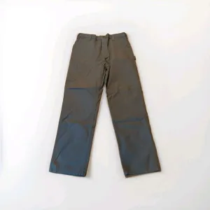 Carhartt Canvas Work Dungaree Pants Mens 36x36 Gray Loose Original Fit