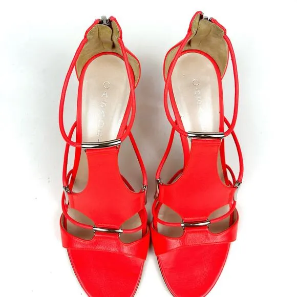 Casadei Open Toe Stiletto Heels