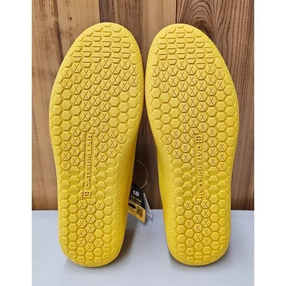 Caterpillar Hex CAT Yellow Nubuck Women's Shoes Size 10