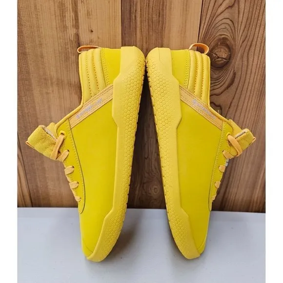 Caterpillar Hex CAT Yellow Nubuck Women's Shoes Size 10