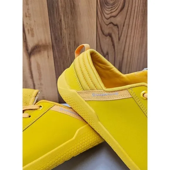 Caterpillar Hex CAT Yellow Nubuck Women's Shoes Size 10